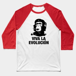 Viva la Evolucion Baseball T-Shirt